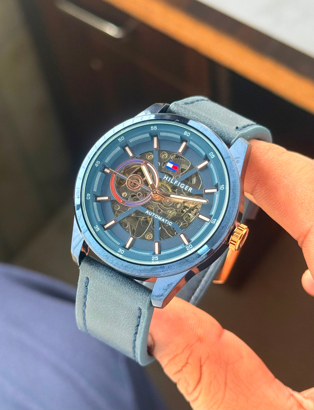 Tommy Hilfiger Skeleton Modern Automatic