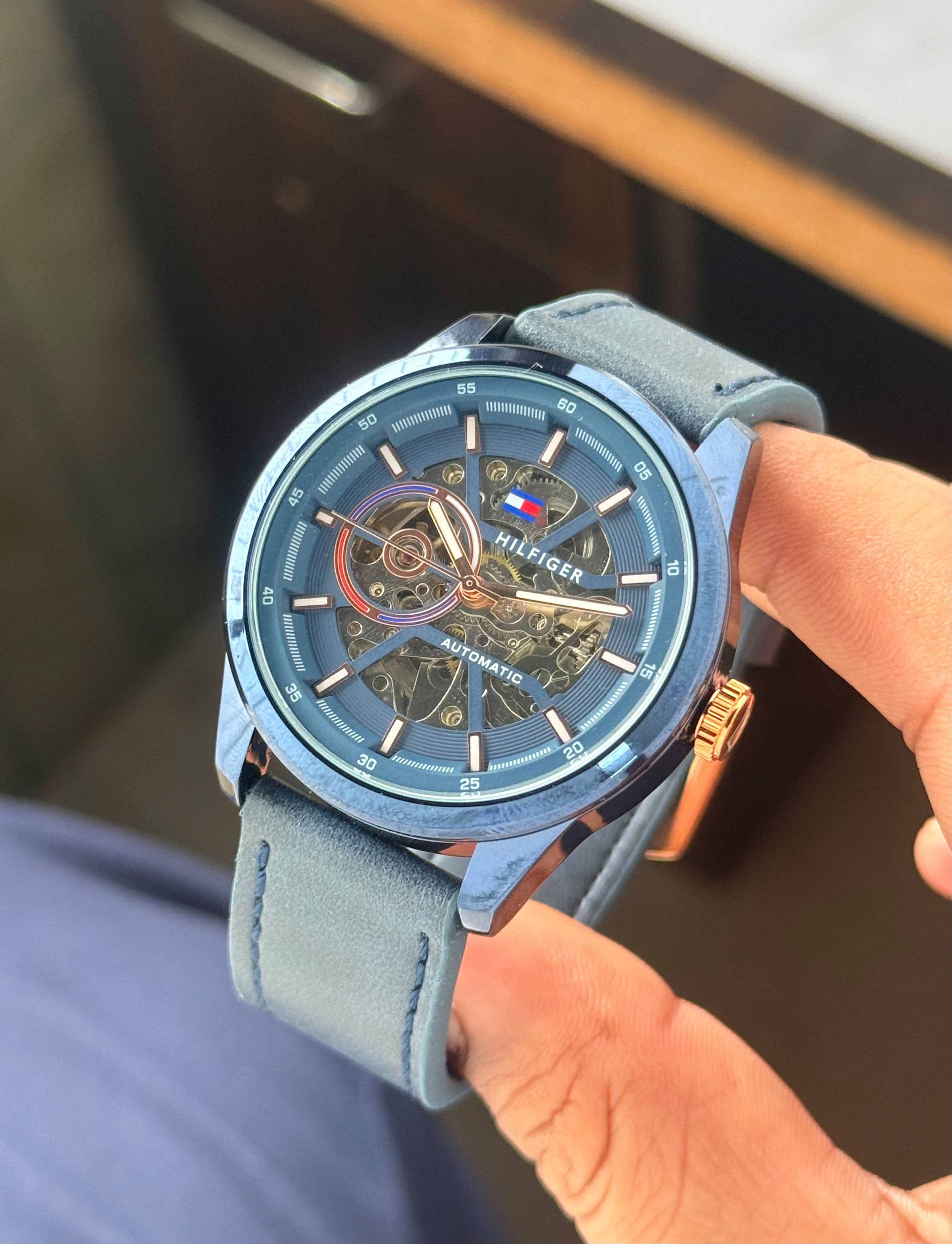 Tommy Hilfiger Skeleton Modern Automatic