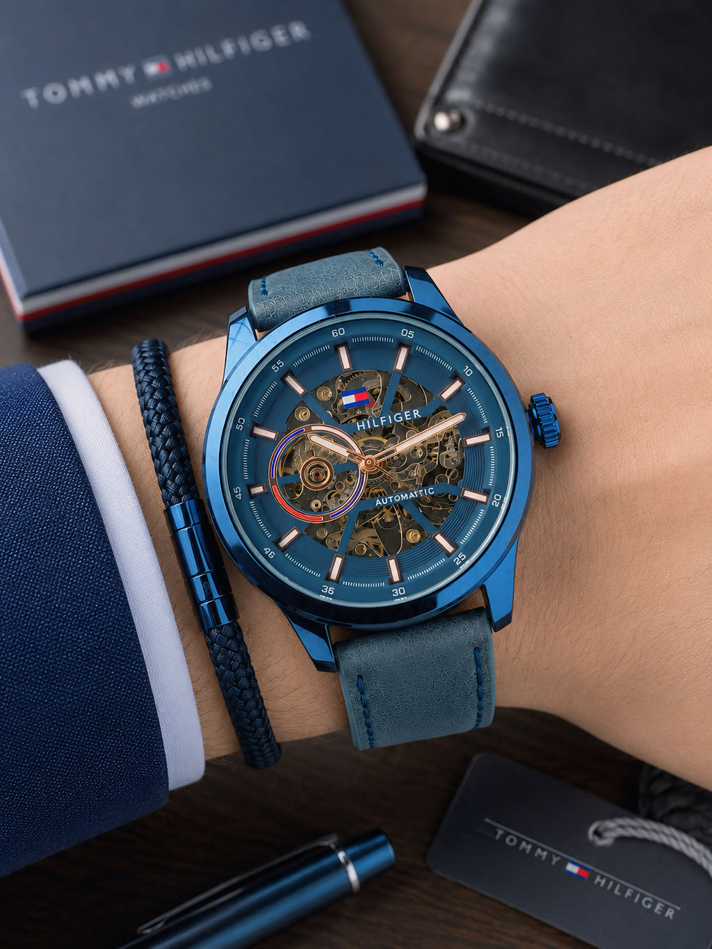 Tommy Hilfiger Skeleton Modern Automatic