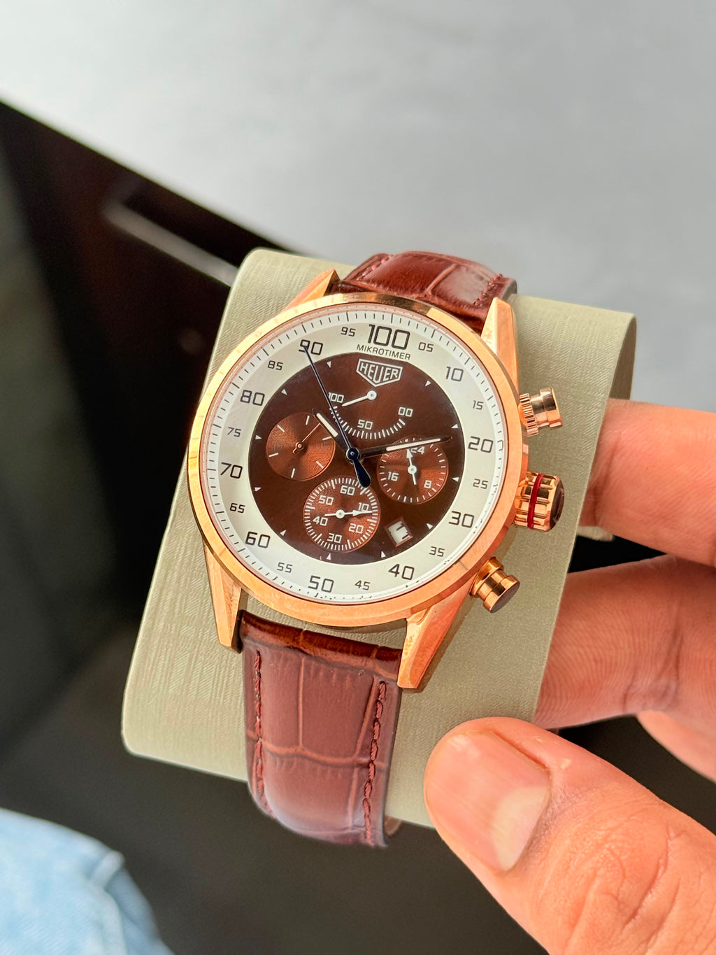 Tag Heuer Men's Analog Brown