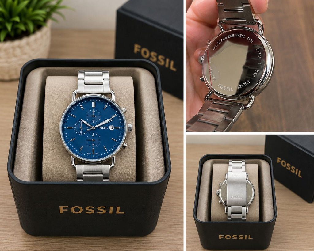 Fossil Men’s Stainless Stewl Chronograph Watch