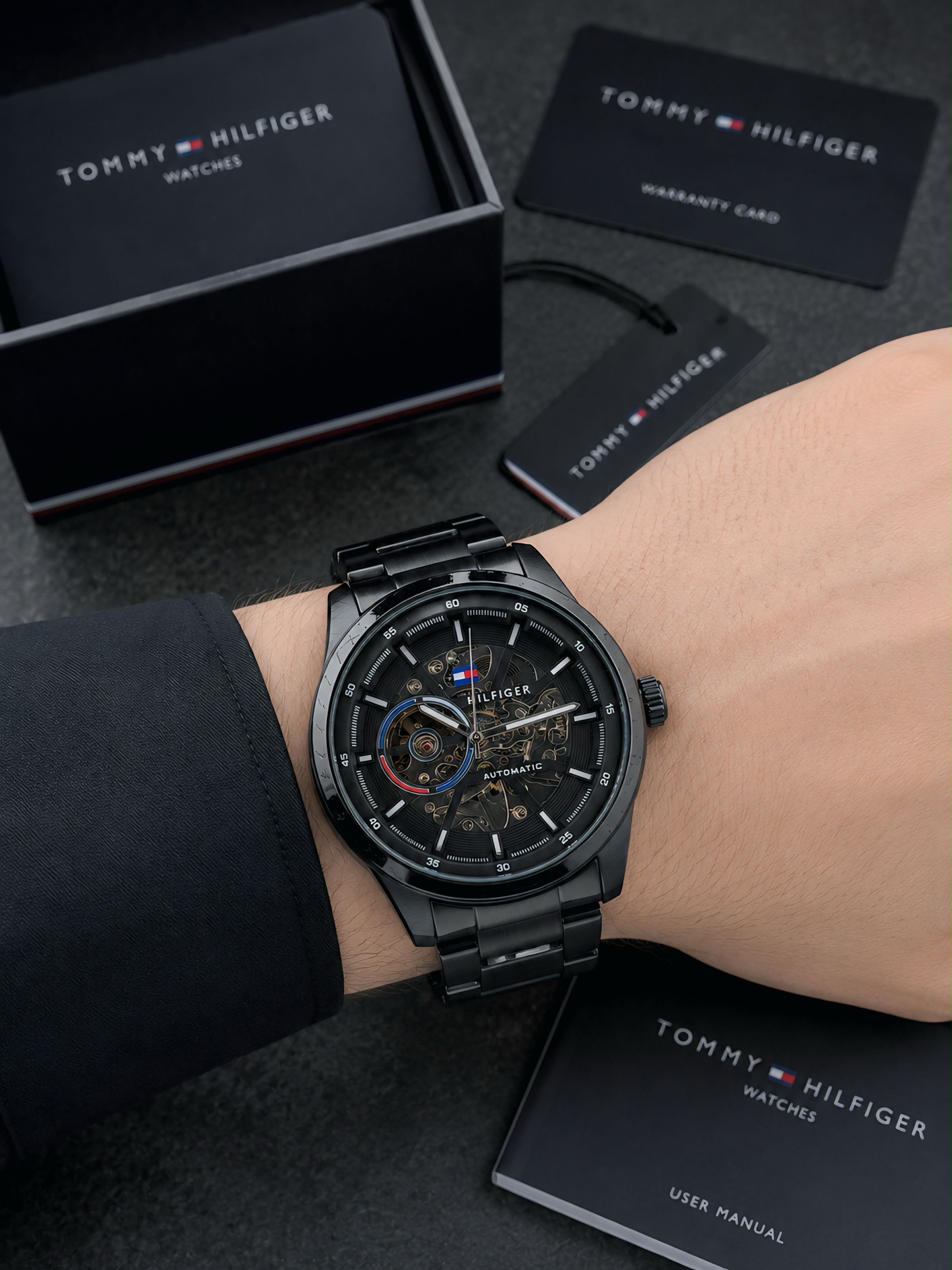 Tommy Hilfiger Skeleton Modern Automatic