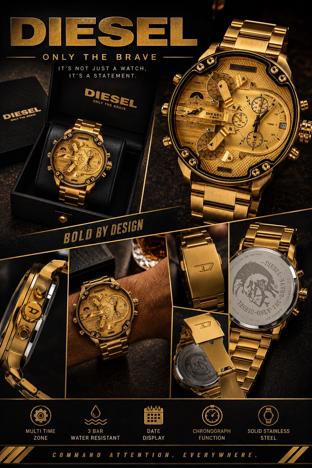 DIESEL – ONLY THE BRAVE GOLD