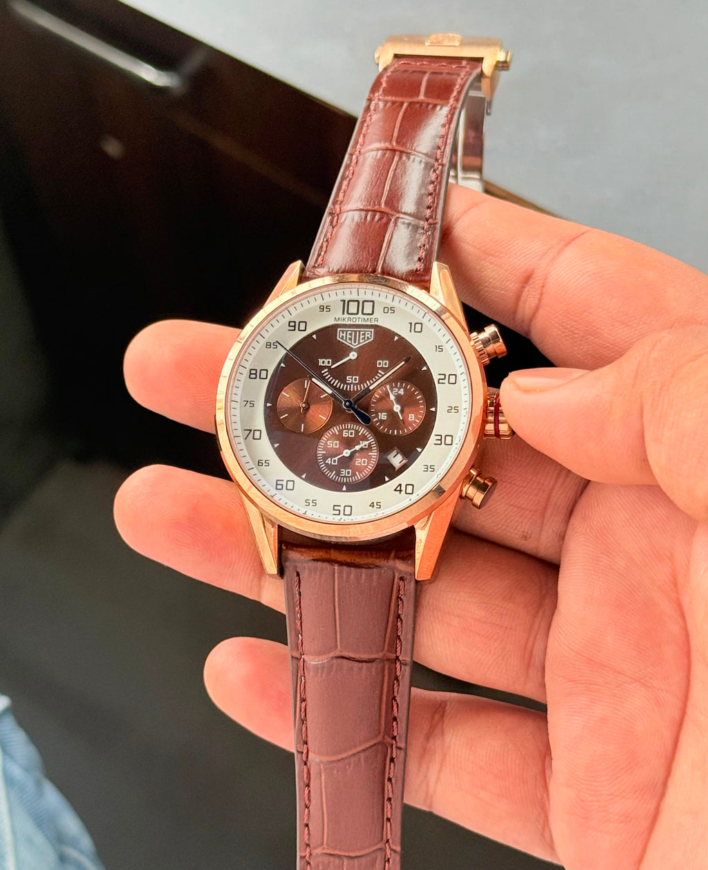 Tag Heuer Men's Analog Brown