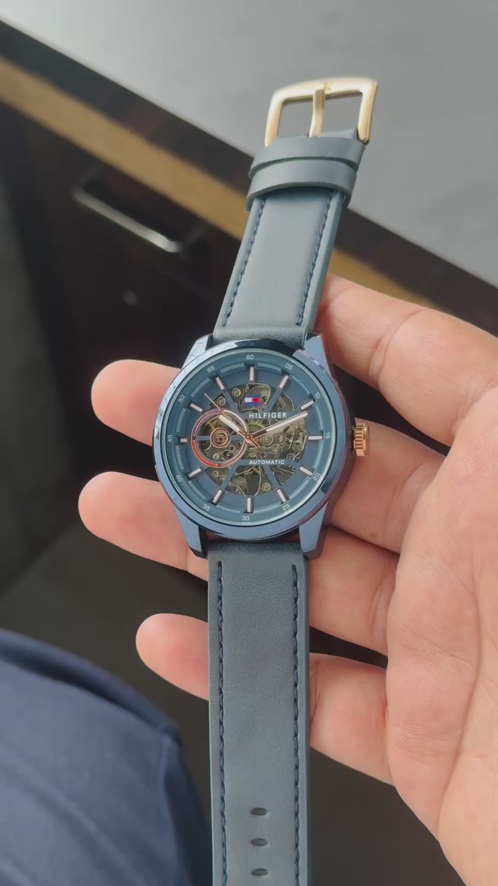 Tommy Hilfiger Skeleton Modern Automatic